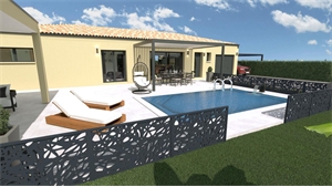 maison à la vente -   34290  LIEURAN LES BEZIERS, surface 100 m2 vente maison - UBI462556370